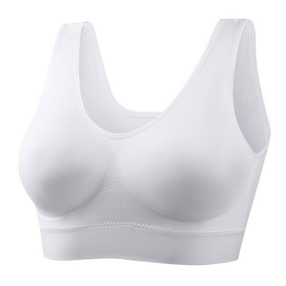 Sports Bras for Women Plus Size No Underwire Full Coverage Seamless Bras
