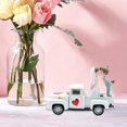 thumbnail image 2 of 3/2/1pcs Mini Valentine’S Day Metal Farm Truck Decorative Ornaments With Bride And Groom, Vintage Love Romantic Tiered Tray Decor Diecast Pickup Truck Model For Shelf Table Decor, 2 of 5