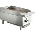 thumbnail image 2 of NSF 12 in. Commercial Countertop Gas Griddle, 1 Burner, NG/LPG 30,000 BTU 1 inch Plate with Manual Controls, 2 of 6