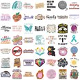 thumbnail image 4 of Pegatinas Anxiety Sensory, impermeables, con graffitis, 50 unidades, 4 of 4