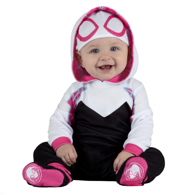 Disfraz de Jazwares, juego de disfraces Marvel Spider-Gwen para bebés de 0 a 6 años