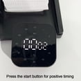 thumbnail image 2 of kurtrusly LED Timer With Magnetic Stripe Attachable To Metal Surfaces LED High-definition Display Accurate Travel Time ABS black, 2 of 5
