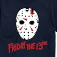thumbnail image 3 of Friday the 13th - Ski Mask And Logo - Men's Short Sleeve Graphic T-Shirt, 3 of 5