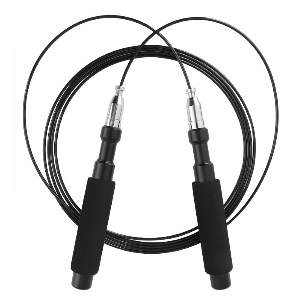 Skipping Rope Speed Weighted Jump Rope Workout Training Gear Adjustable Steel Wire Home Gym