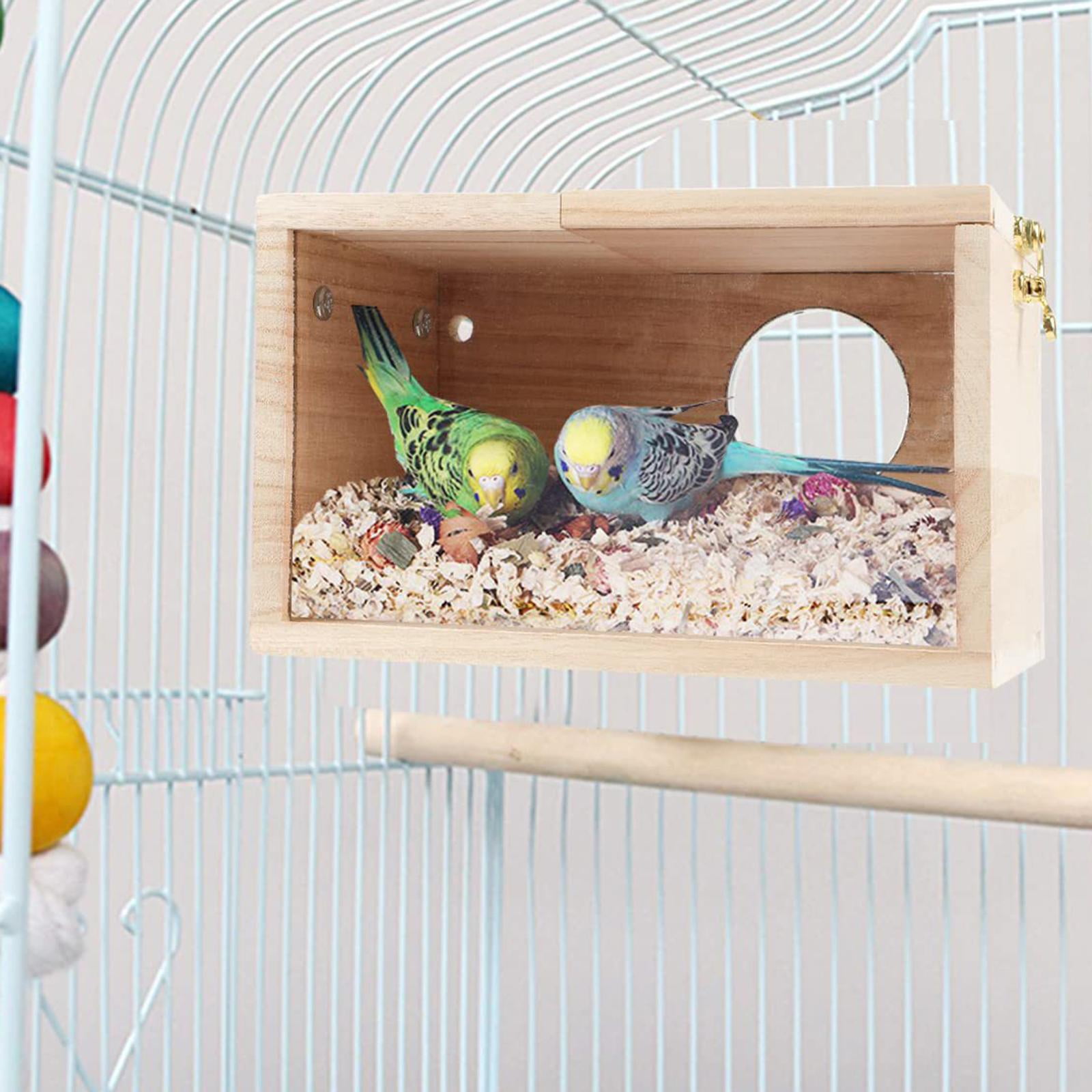 Lot De 19 Boutons En Bois Décorés Oiseaux - 2 Trous Pour Couture
