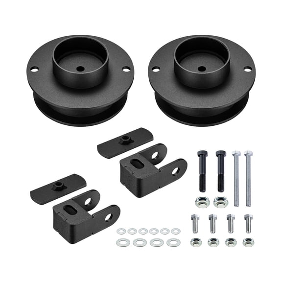 SPEEDWOW 2" Front Leveling Kit Compatible with Dodge Ram 2500 3500, Strut Spacer Shock Relocation Brackets Compatible with Dodge 2014-2020 Ram 2500/3500 (4WD)