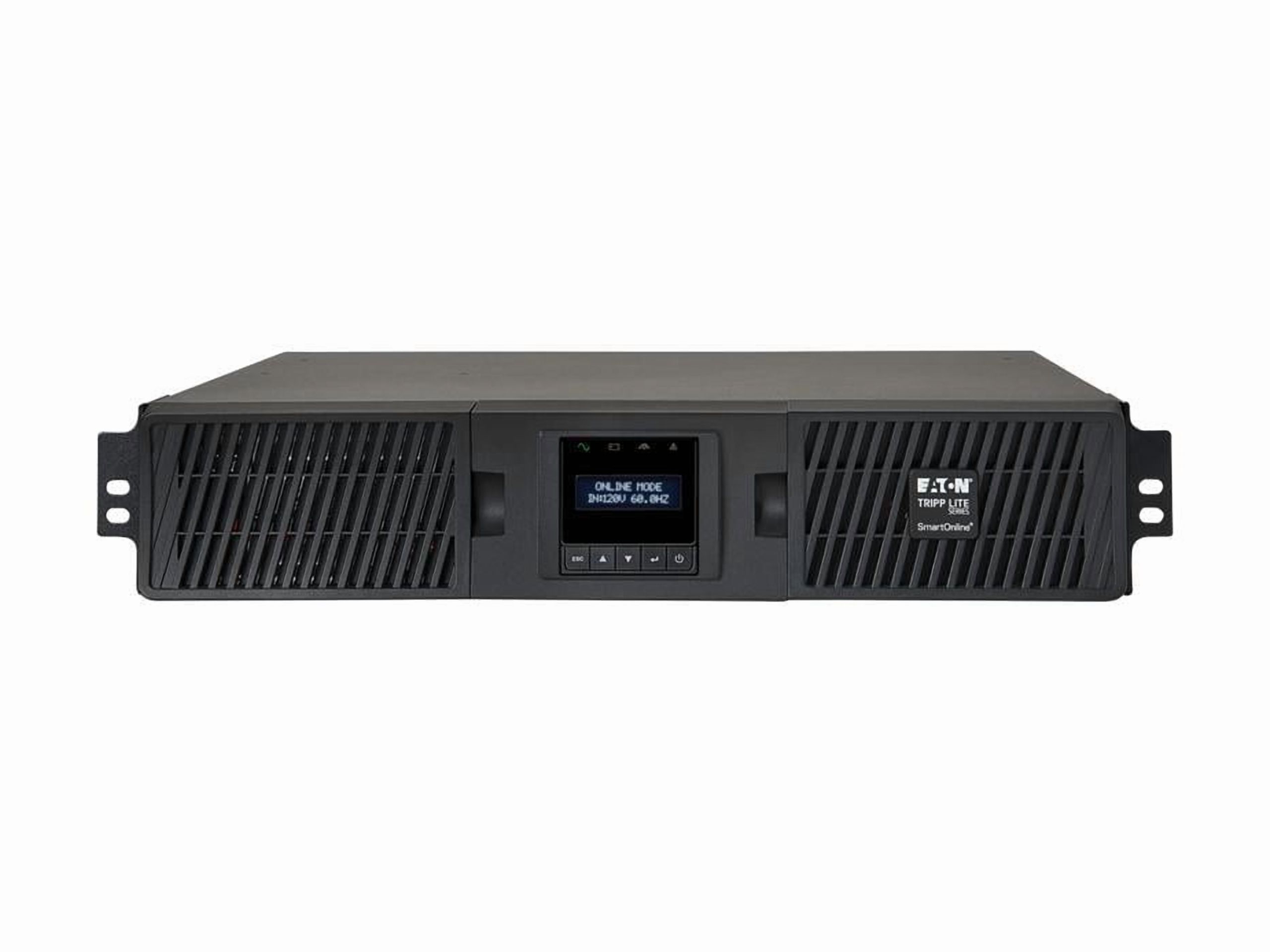 Tripp Lite UPS Smart Online 2200VA 1800W Rackmount 120V LCD USB DB9 2URM (SU2200RTXLCD2U)