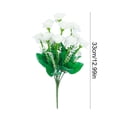 thumbnail image 3 of Decoración del hogar, decoración de habitaciones, flores de clavel artificiales para decoraciones de bodas, centros de mesa para salas de estar y arreglos florales artísticos para diversas ocasiones,, 3 of 6