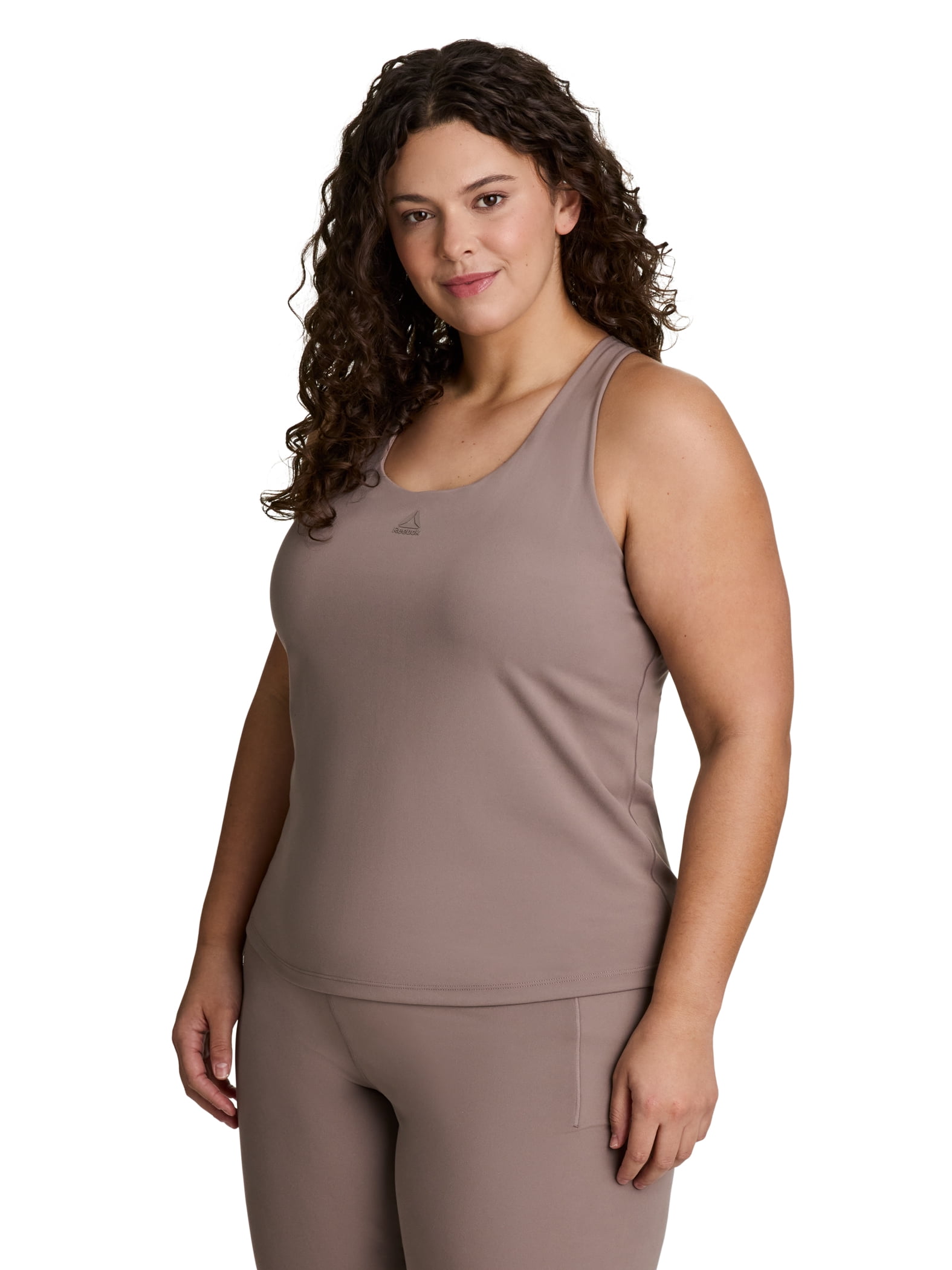 Reebok Women's Medium Impact Move Bra Tank with Removable Cups, Sizes XS-4X