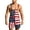 4Red1, variant on Men Bib Overall Shorts Patriotic Independence Day Themed Overall Jumpsuit With Striped Stars Print And Comfortable Fit For Celebration 4th of July Sleeveless Pockets Coveralls