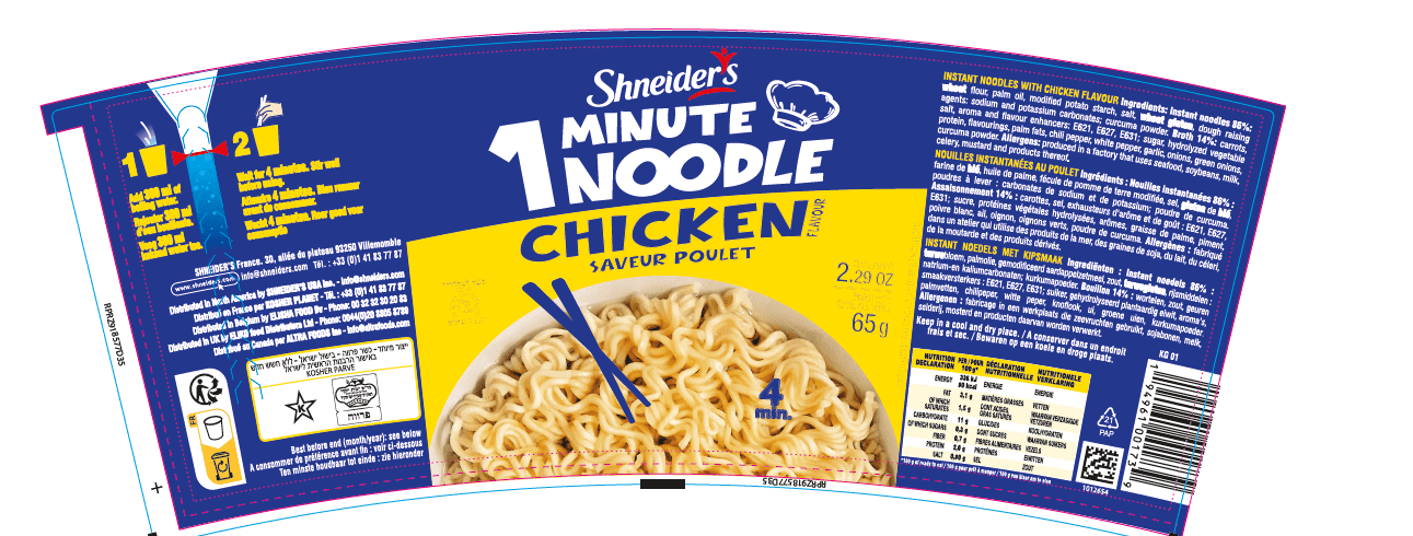 Shneider's Noodle Soup Chicken 65g
