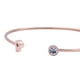 thumbnail image 3 of Pulsera Mujer Inicial Letra LuckyLy, Acero Inoxidable y Zirconia Cúbica, Modelo Sonia rosa UNITALLA, 3 of 8