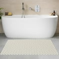 thumbnail image 5 of Yolife Large Shower Mat, 47" x 32" Non Slip Shower Mats for Inside Shower with Drain Holes and Suction Cups, No Odor Soft Shower Floor Mat, White, 5 of 8