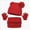 A91-Red, variant on Kids Winter Beanies Winter Hat Scarf & Gloves Set Knit Hat Fleece Lined For 2 12Year Olds Winter Hat,2-12 Years,A91-Red