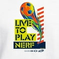 thumbnail image 3 of CafePress - Live To Play Nerf Soccer Sweatshirt - Pullover Hoodie, Hooded Sweatshirt, 3 of 4