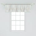thumbnail image 2 of Ambesonne Grey White Window Valance, Romantic Bridal Lace, 54" X 18", Grey White, 2 of 3