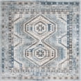 thumbnail image 2 of Rugs.com Charlotte Collection Rug – 5 Ft Square Light Blue Low-Pile Rug Perfect For Living Rooms, Kitchens, Entryways, 2 of 8