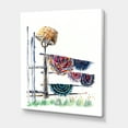 thumbnail image 3 of Designart ' Colorful Russian Rugs On Drying Line ' Global Canvas Wall Art Print, 3 of 4