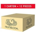 thumbnail image 4 of Fruit of the Loom® SELECT Men's V-Neck T-Shirt 2XL " 100% Cotton & EVERSOFT®" 2-PACKS, 4 of 4