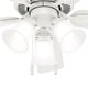 thumbnail image 4 of Ventilador de techo Hunter Swanson, 112 cm, LED, 5 aspas, blanco, 4 of 7