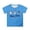 Sky Blue, variant on Likimi Kids Child Girls Boys Tops Easter Letter Print Short Sleeve Loose Fit Crew Neck Fashionable Shirts Sky Blue Size 10-11 Years