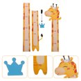 thumbnail image 2 of KAKOWELY 1 Set of Self-adhesive Height Ruler Wall Decal Animal Design Sticker Kids Height Decal,45.87"X4.06"X0.04", 2 of 4
