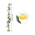 thumbnail image 5 of BESTONZON 1pc Hanging Vine Decorative Simulation Lemon Hanging Rattan for Decor (Yellow), 5 of 5