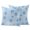 Sky Blue, variant on Outdoor Throw Pillows Covers 18x18inx2 Set Of 2 Waterproof Rustic Coastal Decorative Zippered Cushion Covers for Patio Furniture, Minimalist Summer Sea Shell Turquoise Blue Lumbar Pillowcases