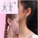 thumbnail image 3 of Pendientes de botón de escorpión de plata esterlina 925 Silvora Pendientes de declaración de animales joyería hipoalergénica, 3 of 6