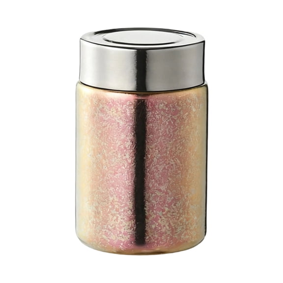 Small Portable Titaniums Water Bottle Double Layer Coffee Tea Mugs Outdoor Camping Drinkware For Outdoor And Office Use