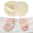 thumbnail image 4 of idealsgarden Forefoot Pads Soft Reusable Ball of Foot Cushions Half Beige, 4 of 8