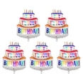 thumbnail image 2 of 5 globos de aluminio para decoración de cumpleaños, globos inflables para fiestas, globos decorativos., 2 of 6