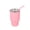 Pink, variant on Mainstays 4oz Stainless Steel Double - Walled Insulated Tumbler with Straw, Purple