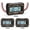 Black 200A, variant on Suodoka High Precision 100A DC Power Meter Power Analyzer Voltage Current Watt Meter Battery Voltage Amp Tester for DIY Projects, Black 100A, 5.12 inches / 13 cm