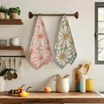 thumbnail image 6 of 2 Pcs Abstract Daisy Flower Retro Groovy Flowers Kitchen Towels,Dish Towels for Kitchen Drying,Soft Absorbent Decorative Hand Towels for Cooking Housewarming Gift, 6 of 6