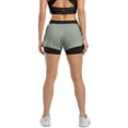thumbnail image 3 of icyzone Exercise Athletic Jogging Shorts 2-in-1, 3 of 5