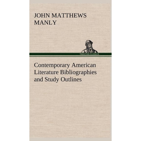 Contemporary American Literature Bibliographies and Study Outlines (Hardcover)