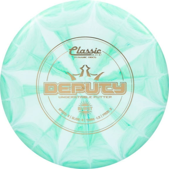 Dynamic Discs Classic Blend Burst Deputy Putter Golf Disc