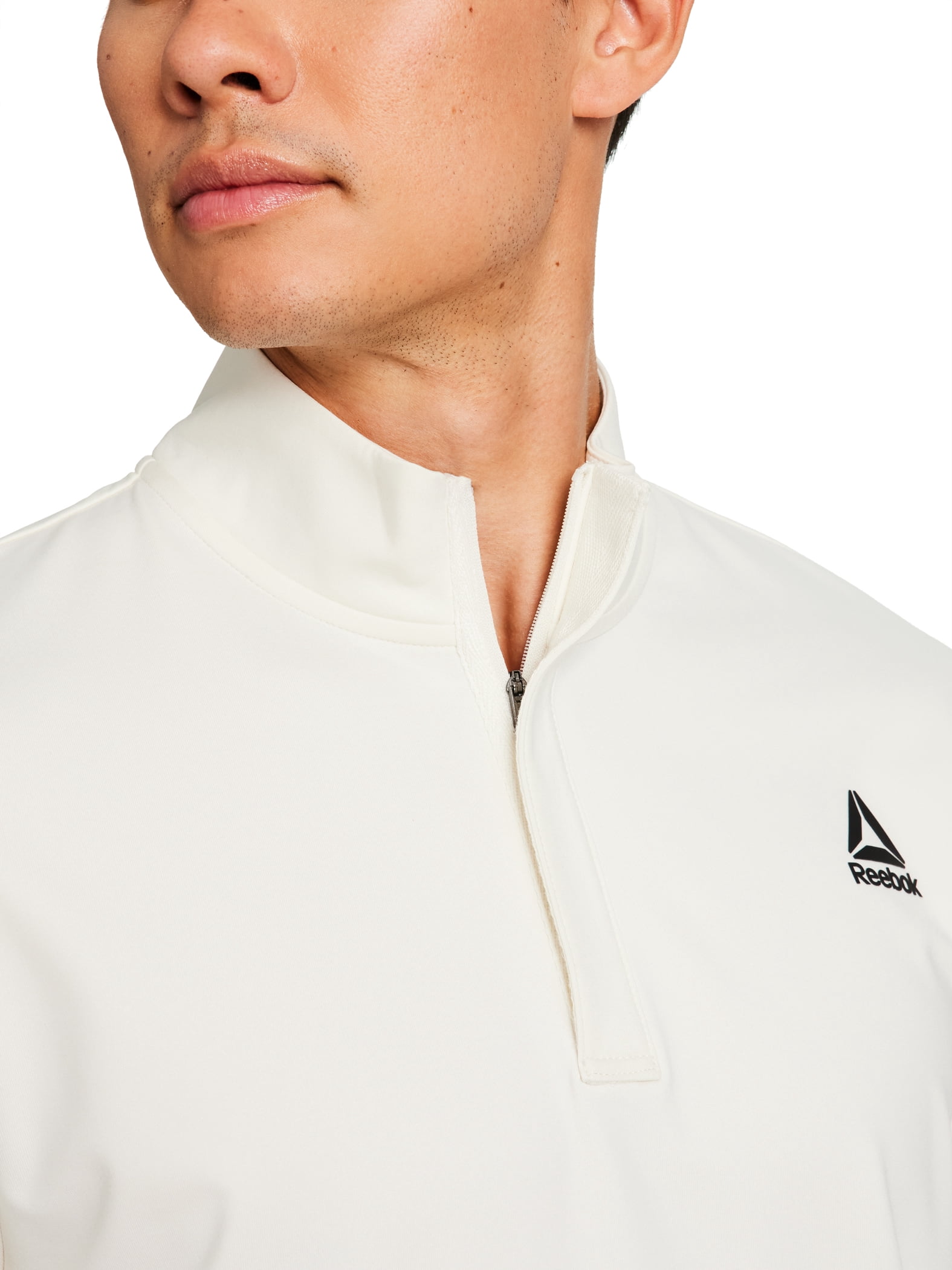 Reebok Men's and Big Men's Active Refined Quarter Zip Pullover, Sizes S-3XL