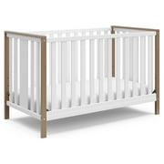 Storkcraft Modern Pacific 4-In-1 Convertible Crib - White/Vintage Driftwood