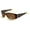 Brown, variant on New Polarized Men Womens Shield Wrap Around Sunglasses Fashion Designer Shades