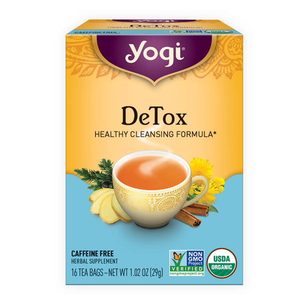 Yogi Tea, DeTox Tea, Tea Bags, 16 Ct, 1.02 OZ