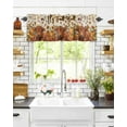 thumbnail image 6 of Valances for Windows It's Fall Y'all Rod Pocket Cafe Window Treatments Valance Curtains for Kitchen Bathroom Laundry Basement Windows 60"x14", 6 of 6