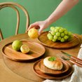 thumbnail image 3 of Billuyoard de madera para dulces de frutas, elegante y confiable para cualquier ocasión, bandejas para refrigerios y postres Cocina y Comedor Madera 29cm, 3 of 6