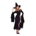 thumbnail image 1 of Disfraz de reina oscura de Halloween, disfraz de fantasía para discoteca, carnaval, fiesta, bruja malvada, fantasma, 1 of 5