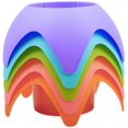 thumbnail image 1 of Accessoires de Vacances à la Plage, sous-Verres de Sable de Plage, Porte-Gobelets (Multicolore, Lot de 5), 1 of 4