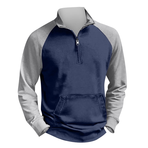 Men's Outdoor Vintage V-neck Button Long Sleeve Fashion Sports T-shirt 4XL