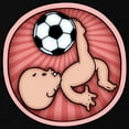 thumbnail image 2 of CafePress - Soccer Baby Kick Maternity Dark T Shirt - Maternity Dark T-Shirt, 2 of 3