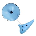 thumbnail image 4 of Soidarity Ocarina de 12 agujeros, tono C, flauta de plástico ABS, Ocarina nacional para amantes de la música y viento para principiantes Accesorios para instrumentos musicales, 4 of 6