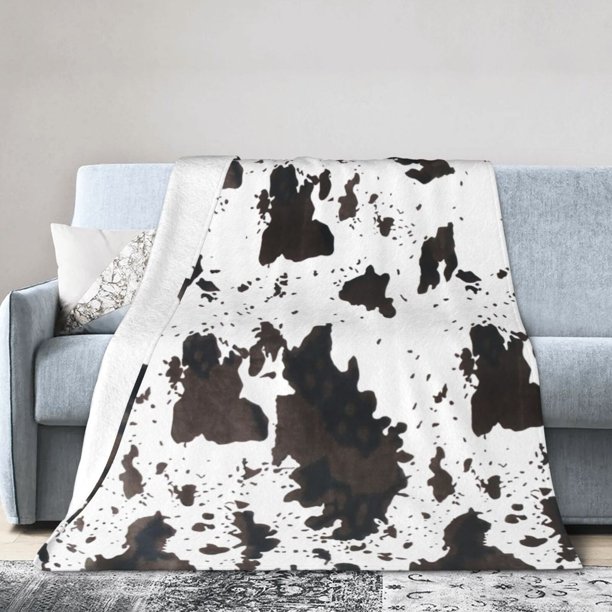 Fuzzy Animal Print Blankets
